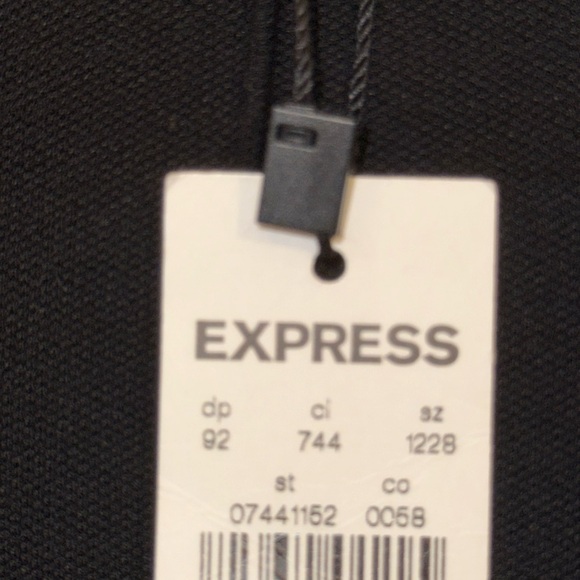 Express Black Wide Leg Pants - Picture 4 of 12